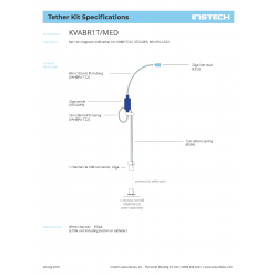 Rat 1ch magnetic VAB tether kit: VABR1T/22, 375/22PS, 60in PU, LS22