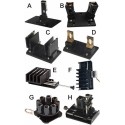 Single hole 5 cm optical path holder - Para modelos de duplo feixe.