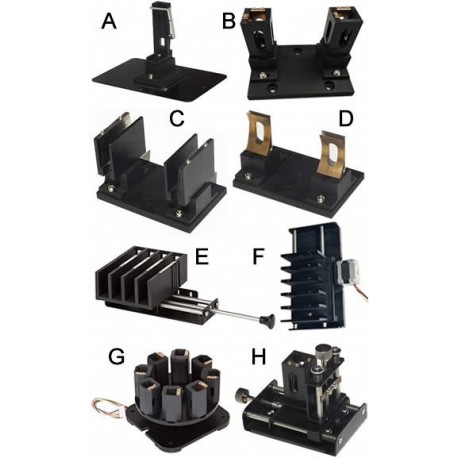 Rack de tubos - Compatível com todos os modelos (exceto E1000) (Fig A).