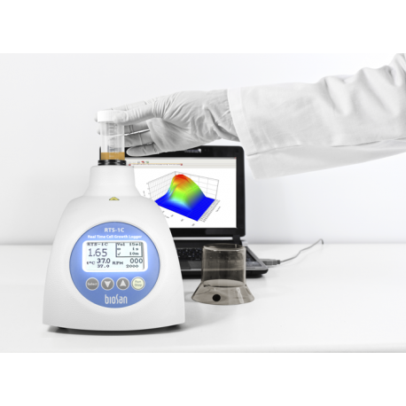 Minibioreactor refrigerado para estudios de crecimiento “RTS-1C”
