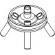 Angle rotor 4 x 15/10ml complete with buckets 13080 (Ø 17x100/120mm) - angle 30°