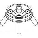 Rotor Angular 4 x 15/10 mL, completo com buckets 13080 (O 17x100/120 mm) (ângulo 30°) (max RPM/RCF: 5 800 rpm/3 122xg)