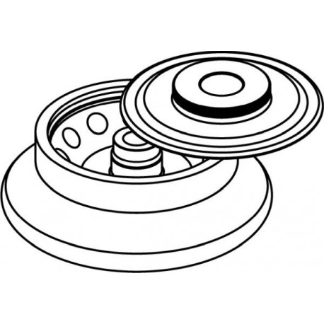 Rotor Angular 12 x 2/1,5ml, con tapa hermética (angulo 45°) (max RPM/RCF 18 000rpm/24 270xg / 15 000rpm/16 854xg)