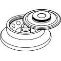 Rotor Angular 12 x 2/1,5ml, con tapa hermética (angulo 45°) (max RPM/RCF 18 000rpm/24 270xg / 15 000rpm/16 854xg)