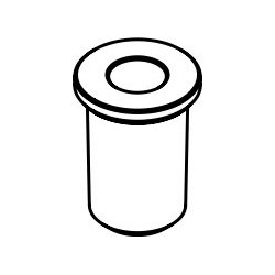 Round carrier (1 x 6,2mm) for round-bottom 0,2ml tube