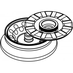 Rotor Angular 24 x 2/1,5ml, con tapa hermética (max RPM/RCF 14 500rpm/15 279xg / 6 000rpm/2 616xg)