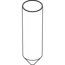 Round carrier (1 x 25,8mm) for round-bottom 28/30ml Nalgene® tube