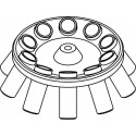 Rotor Angular 10 x 50 mL para tubos Falcon, completo com buckets (ângulo 30°) (max RPM/RCF: 5 500 rpm/4 498xg)