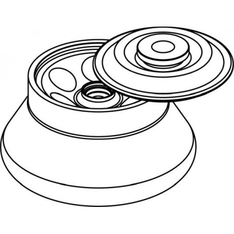 Rotor Angular 6 x 50ml para tubos Nalgene, con tapa hermética (angulo 30°) (max RPM: 12 000)