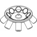 Rotor Angular 8 x BABCOCK® bottle (GERBER 5406), completo (ângulo 40°) (max RPM/RCF: 2 000 rpm/733xg)