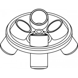 Rotor Angular 4 x 100ml, completo con buckets (angulo 30°) (max RPM/RCF : 6 300rpm/5 014xg)