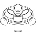 Rotor Angular 4 x 100 mL, completo com buckets (ângulo 30°) (max RPM/RCF : 6 300 rpm/5 014xg)