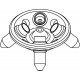 Rotor Angular 4 x 60ml para Orthokine® tubes, completo con buckets 13721 (angulo 45°)(max RPM/RCF: 5 000rpm/3 634xg)