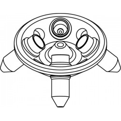Rotor Angular 4 x 60ml para Orthokine® tubes, completo con buckets 13721 (angulo 45°)(max RPM/RCF: 5 000rpm/3 634xg)