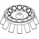 Rotor Angular 12 x 30/25ml, completo con buckets 13329 (angulo 30°)