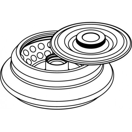 Rotor Angular 48 x 2/1,5ml, con tapa hermética (angulo 45°) (max RPM/RCF: 16 400rpm/28 266xg)