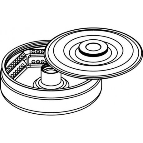 Rotor Angular 12 x 8 x 0,2ml PCR - strip tubes, con tapa hermética (angulo 45°) (max RPM/RCF: 16 400rpm/28 566xg)