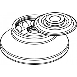 Rotor Angular 12 x 10ml (O 17 x 81mm), con tapa hermética (angulo 45°) (max RPM/RCF: 18 000rpm/31 876xg)