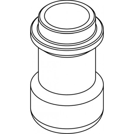 Round carrier (1 x 35,5mm) for round-bottom, glass 50ml tube