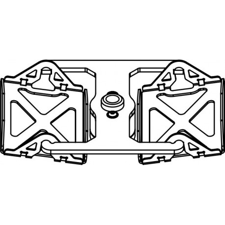 Rotor Oscilante de Microplacas (max 2 MTP) completo con 2 hangers 13219 (max RPM/RCF: 3 000rpm/916xg)