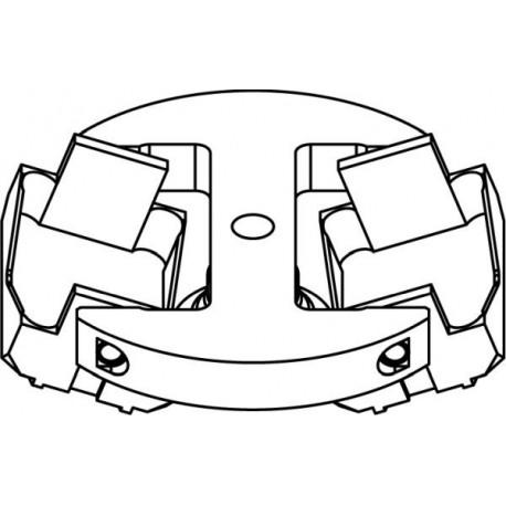 Rotor Oscilante de Microplacas (max 8 MTP or 2 DWP) completo con 2 hangers 13286 (max RPM/RCF: 4 500rpm/2 626xg)