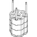 Round carrier (7 x 13,5 mm) for blood collection 7 x 1,6÷7 mL tubes
