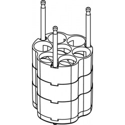 Round carrier 7 x 15/10ml (Ø 17x110mm)                                                                                       