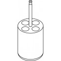 Round carrier (4 x 13,1 mm) for blood collection 4 x 1,6÷7 mL tubes