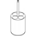 Round carrier (4 x 16,5 mm) for blood collection 4 x 7÷11 mL tubes
