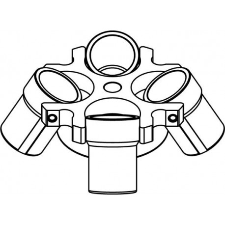 Rotor Oscilante 4 x 200ml (max RPM/RCF para MPW-352/R/RH: 5 200rpm/4 414xg, MPW-351e: 4 500rpm/3 305xg)