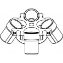 Rotor Oscilante 4 x 200 mL (max RPM/RCF: 5 200 rpm/4 414xg / 4 500 rpm/3 305xg)