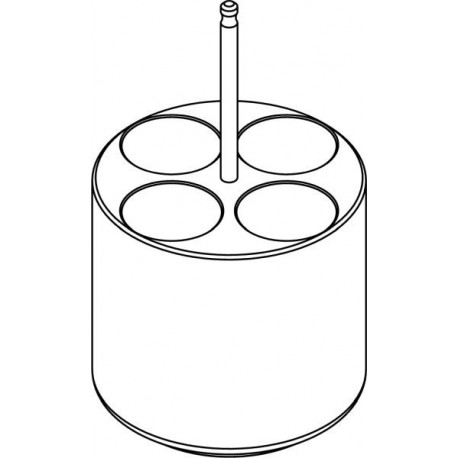 Round - Hematocrite reader