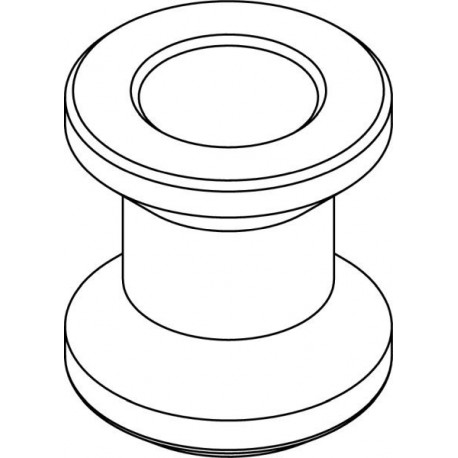 Round carrier (1 x 45mm) for 100ml tube