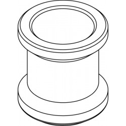 Round carrier (1 x 57mm) for 200ml flat-bottom bottle