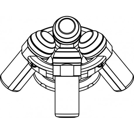 Rotor Oscilante 4 x 40ml para CPT tubes, completo con 13583 buckets y 17185 caps (Al) (max RPM/RCF: 3 200rpm/1 809xg)