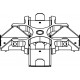 Rotor Oscilante de Microplacas (max 8 MTP or 4 DWP) completo con 4 pcs of 13789 hangers (max RPM/RCF: 4 000rpm/2 826xg)