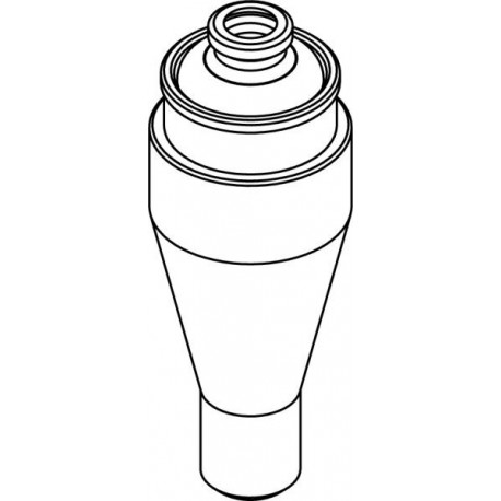 Round carrier (1 x 20mm) for ASTM® tube 15796 (lenght: 167mm)