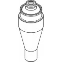 Round carrier (1 x 20mm) for ASTM® tube 15796 (lenght: 167mm)