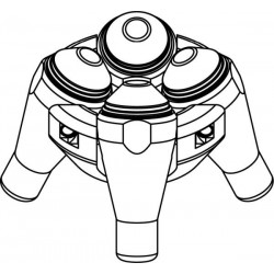 Rotor Oscilante para ASTM tubes, completo con 13792 buckets y caps (max RPM/RCF: 2 500rpm/1 293xg)