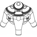 Rotor Oscilante para ASTM tubes, completo com 13792 buckets y caps (max RPM/RCF: 2 500 rpm/1 293xg)