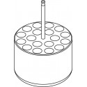 Round carrier (18 x 13,5mm) for blood collection 18 x 1,6÷7ml tubes