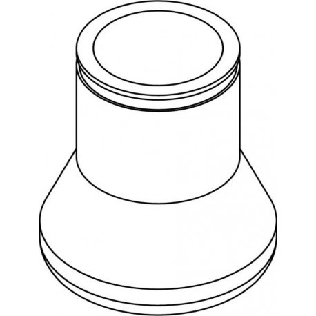 Round carrier (1 x 46mm) for 100ml tube and for 14159 round carrier for 50ml round-bottom tube