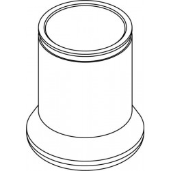 Round carrier (1 x 57mm) for flat-bottom 200ml bottle