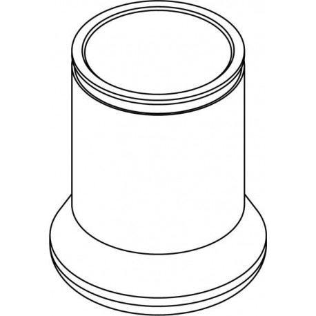 Round carrier (1 x 57mm) for flat-bottom 200ml bottle
