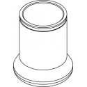 Round carrier (1 x 57mm) for flat-bottom 200ml bottle