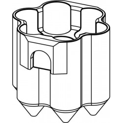 Bucket 7 x 50ml for Falcon® tubes (O 30x120mm)