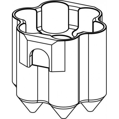 Bucket 7 x 50ml for Falcon® tubes (O 30x120mm)