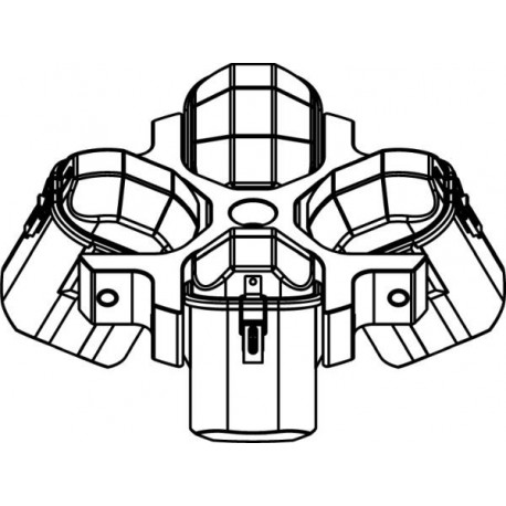 Rotor Oscilante 4 x 500ml (max RPM/RCF: 4 000rpm/3 309xg /4 300rpm/3 824xg)