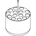 Round carrier  (14 x 16,9mm) for 14 x 15ml Falcon® tubes