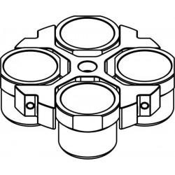 Rotor Oscilante 4 x 750ml (max RPM/RCF: 4 100rpm/3 458xg)